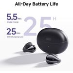 fone de ouvido bluetooth qcy crossky c30 bt preto a-bi