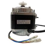 micro motor ventilador 1/10 hp elgin 220v hélice de alumínio 12" sem furo com suporte (mp)