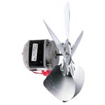 micro motor ventilador 1/10 hp elgin 220v hélice de alumínio 12" sem furo com suporte (mp)