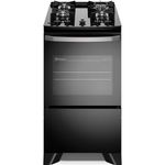 fogão 4 bocas electrolux efficient mesa vidro tripla chama e perfectoo bivolt preto fe4gb