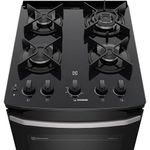 fogão 4 bocas electrolux efficient mesa vidro tripla chama e perfectoo bivolt preto fe4gb