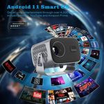 projetor a'gold android 11 smart os pgt-hy500 (mp)