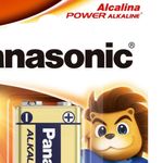 bateria alcalina panasonic 9v (mp)