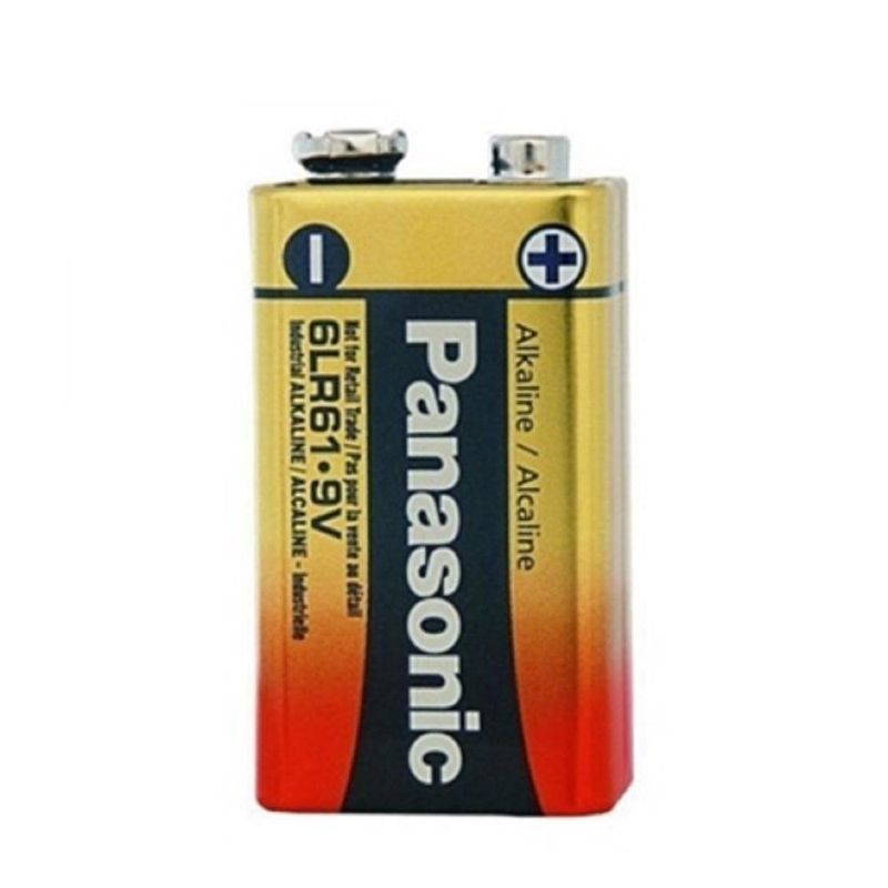 bateria alcalina panasonic 9v (mp)