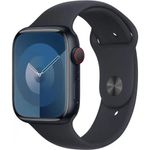 apple pulseira esportiva 41mm para apple watch tamanho médio e grande preto at-bi