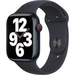 apple pulseira esportiva 41mm para apple watch tamanho médio e grande preto at-bi