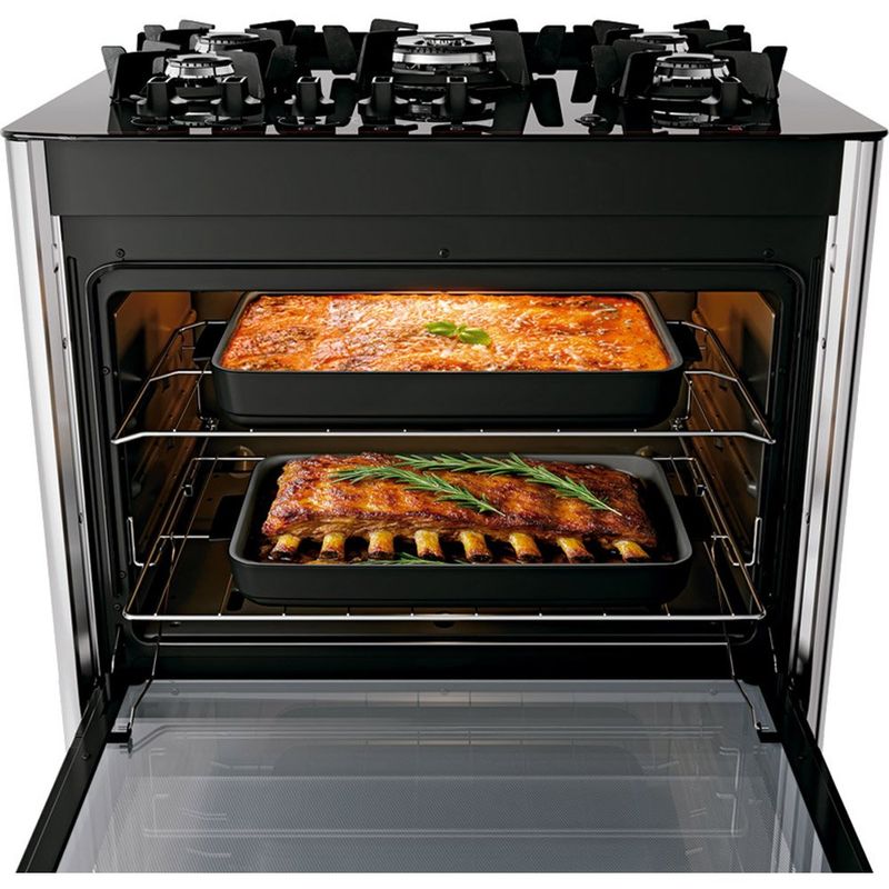 fogão 5 bocas dako magister style mesa de vidro bivolt 300002170