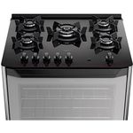 fogão 5 bocas dako magister style mesa de vidro bivolt 300002170