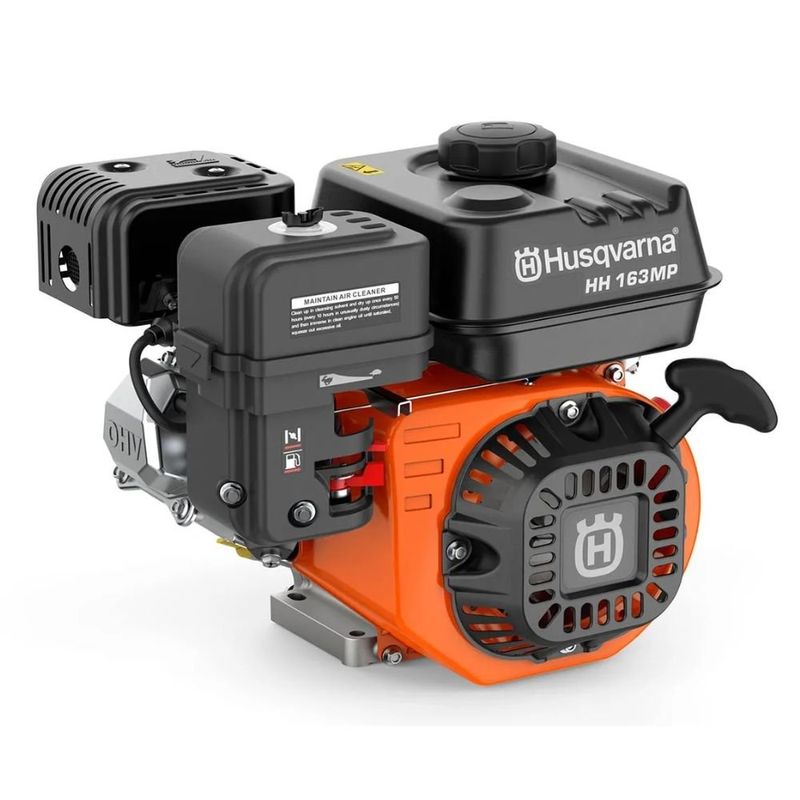 motor estacionário husqvarna à gasolina partida manual 5,5hp 4 tempos 163mp (mp)