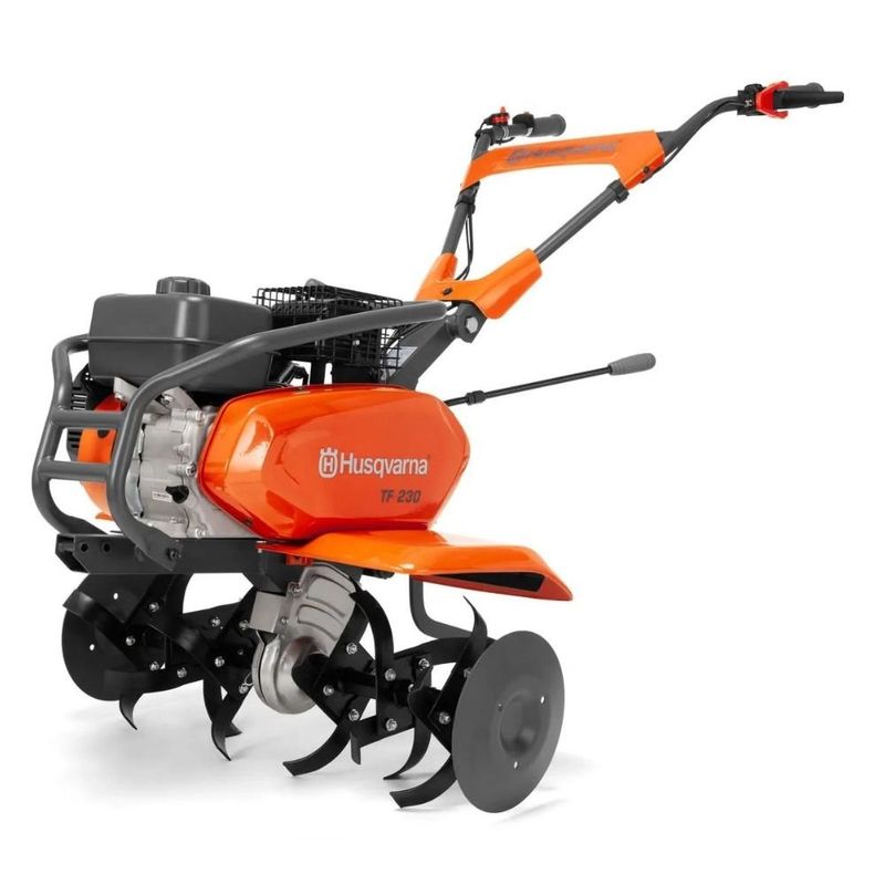 motocultivador husqvarna à gasolina 4 tempos tf 230 (mp)