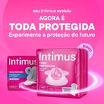 absorvente intimus toda protegida cobertura suave com abas 42 unidades