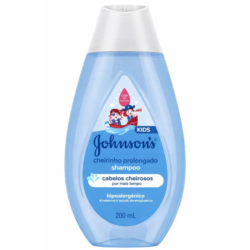 shampoo johnson & johnson baby cheirinho prolongado 200ml