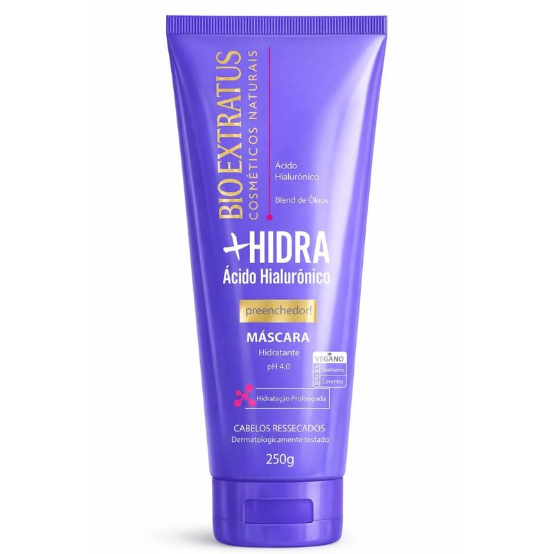 máscara bio extratus +hidra 250ml