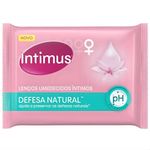 lenços umedecidos intimus defesas naturais 16 unidades