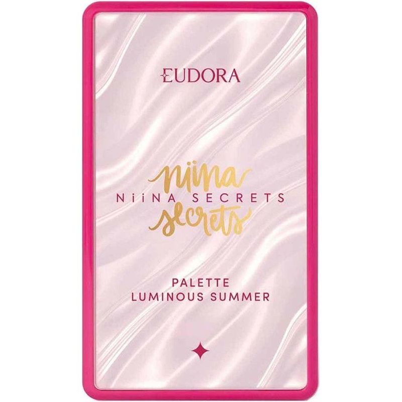 paleta multifuncional eudora niina secrets palette luminous summer cor 01 7g