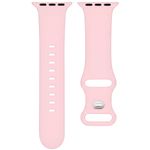 pulseira de silicone para apple watch rosa 38mm-49mm a-bi