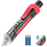 caneta detectora de tensão elétrica njty vermelha a-bi