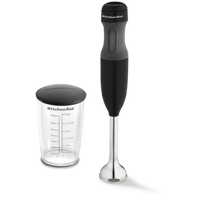 mixer kitchenaid com fio e 2 velocidades preto khb1231ob w-bi