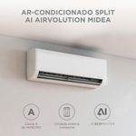 ar-condicionado split 12.000 btus springer midea airvolution inverter 220v 42efvca12m5/38tavca12m5