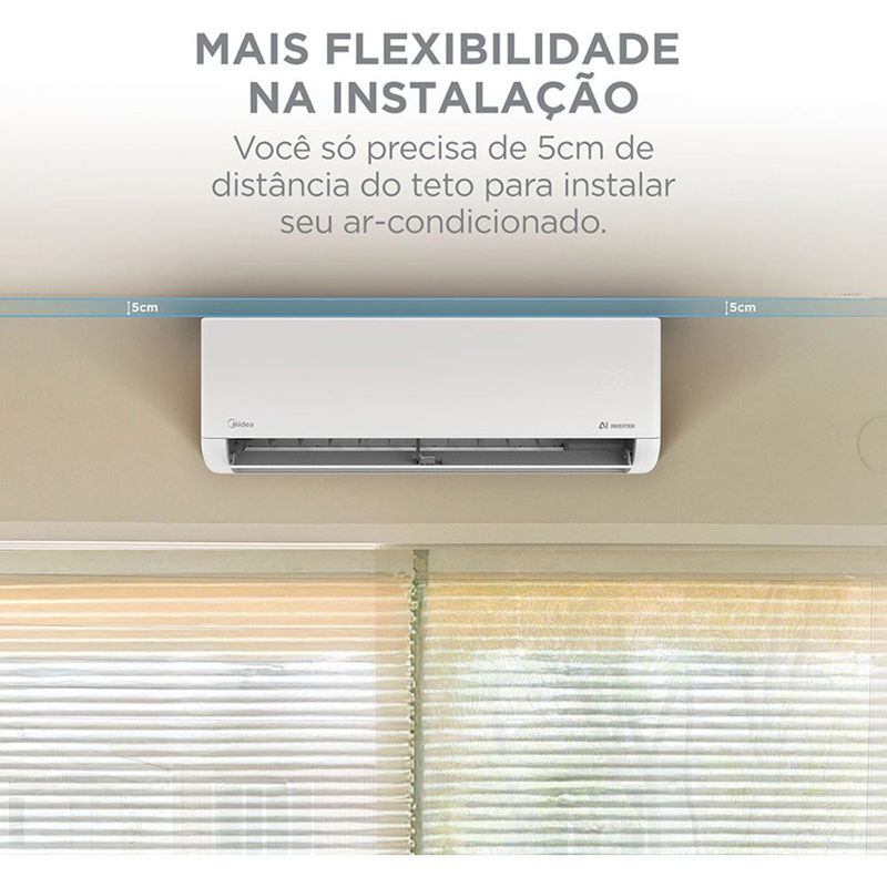ar-condicionado split 12.000 btus springer midea airvolution inverter 220v 42efvca12m5/38tavca12m5