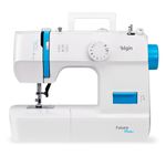 máquina de costura portátil elgin futura plus 12 pontos braço livre 127v (mp)