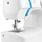 máquina de costura portátil elgin futura plus 12 pontos braço livre 127v (mp)