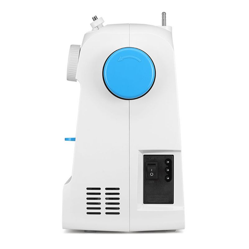 máquina de costura portátil elgin futura plus 12 pontos braço livre 127v (mp)