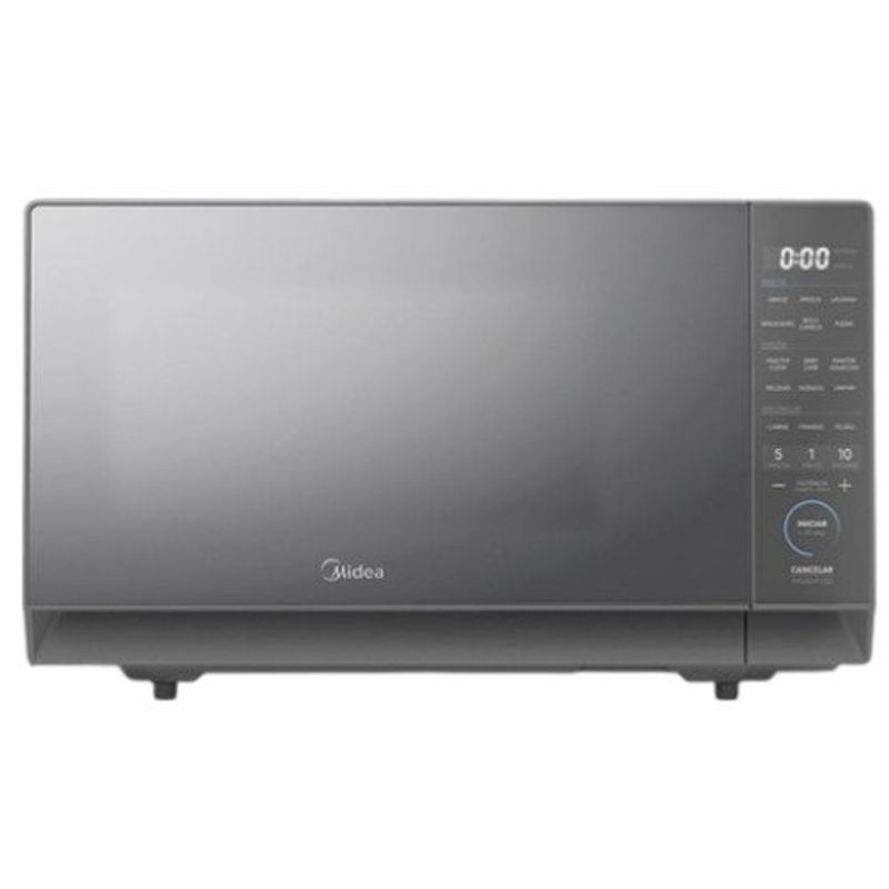 micro-ondas midea 27 litros 127v prata mhp27s1