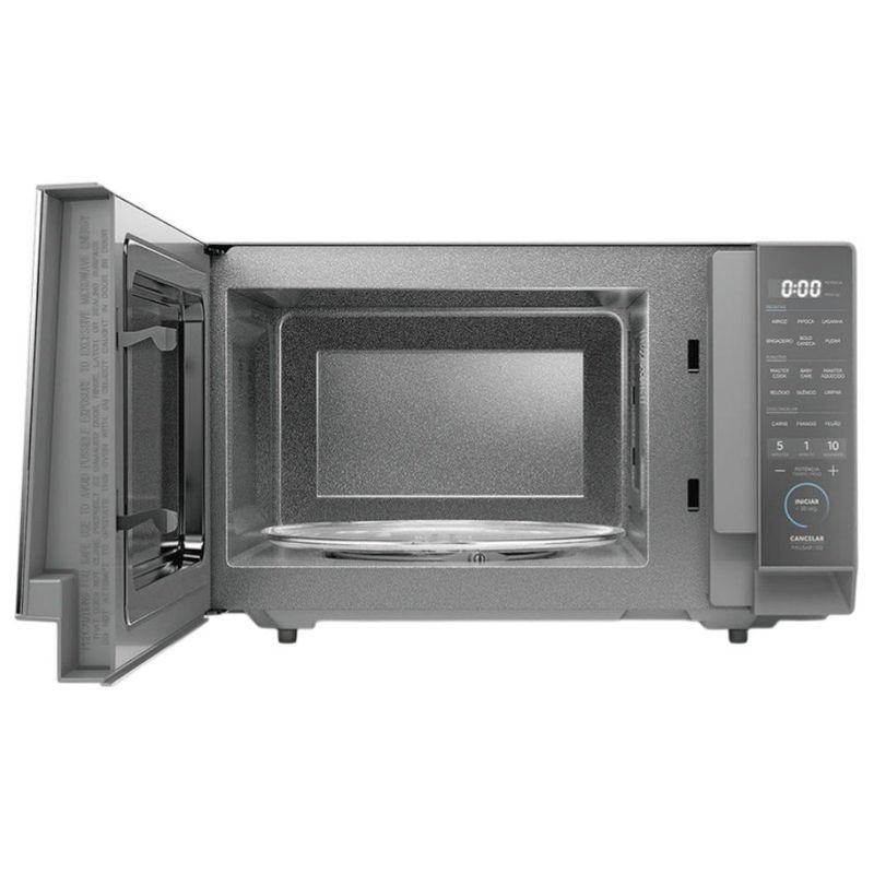 micro-ondas midea 27 litros 127v prata mhp27s1