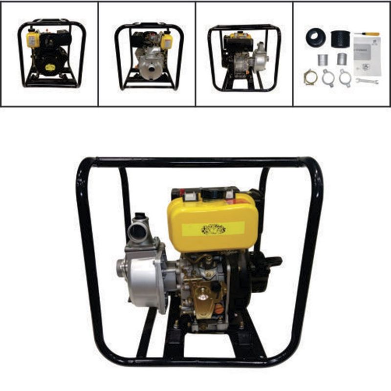 motobomba ok! brasil onça diesel 4.0hp wp20d (mp)