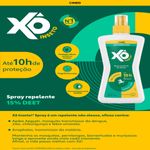 repelente spray xô inseto 15% frasco com 200ml
