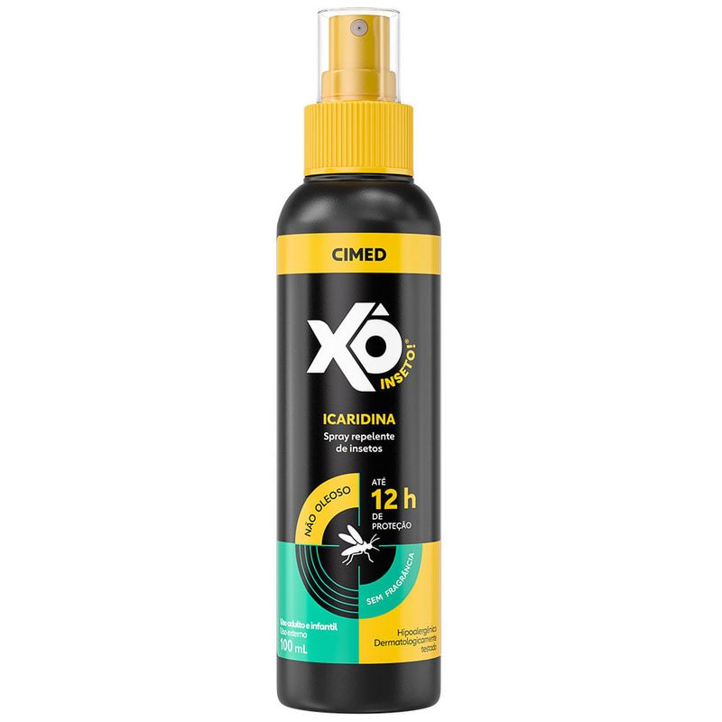 repelente xô inseto icaridina 25% solução spray frasco com 100ml
