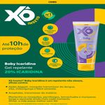 repelente xô inseto baby icaridina gel 100ml