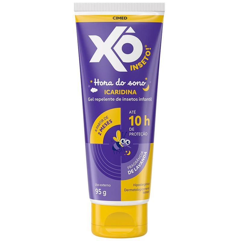 repelente em gel cimed xô inseto baby icaridina 100ml