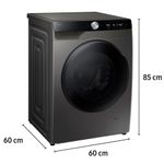 lava e seca 13kg samsung smart ai control 127v inox wd13fg