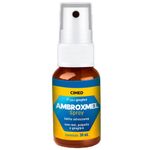 ambroxmel extrato de mel própolis e gengibre 30ml spray para garganta cimed