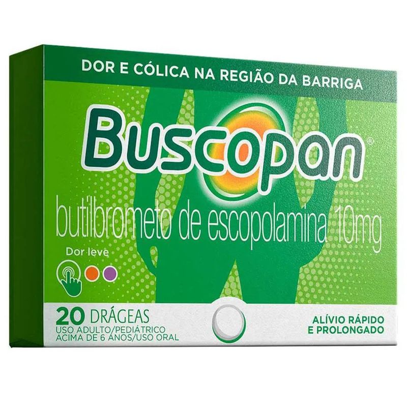 buscopan 10mg 20 drágeas