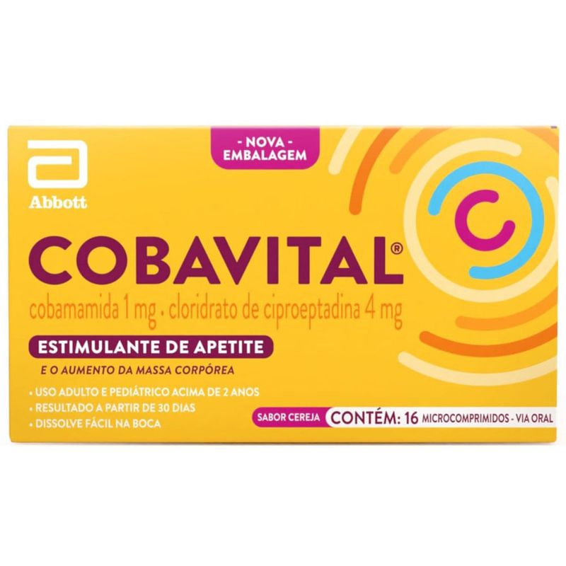 cobavital 1mg+4mg 16 comprimidos abbott