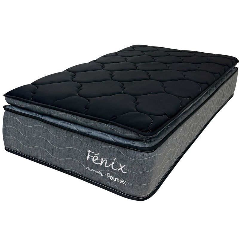 colchão solteiro pelmex fenix mola pocket 88x188x26cm