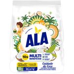 sabão em pó ala cuidado do coco 800g