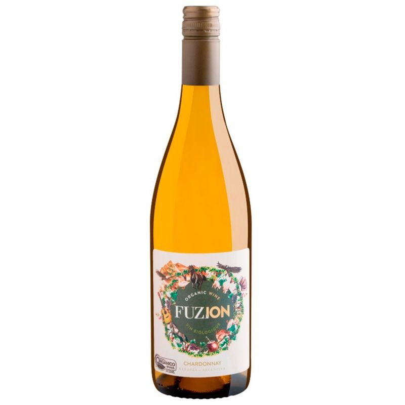 vinho zuccardi fuzion orgânico chardonnay (mp)