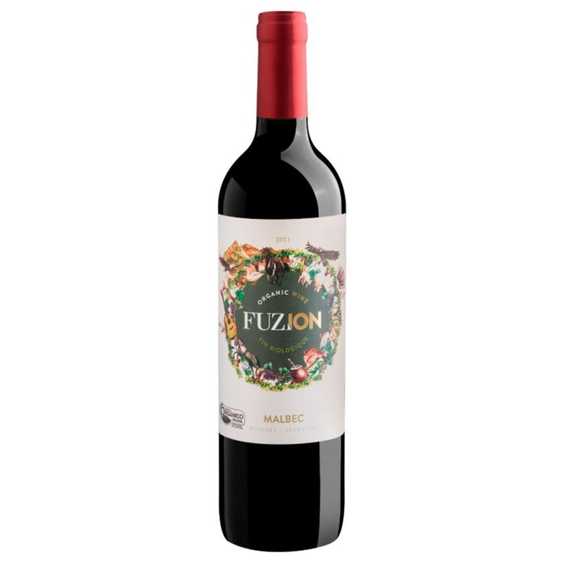 vinho zuccardi fuzion orgânico malbec (mp)