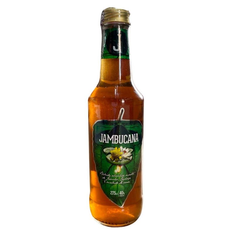 cachaça jambucana 275ml (mp)