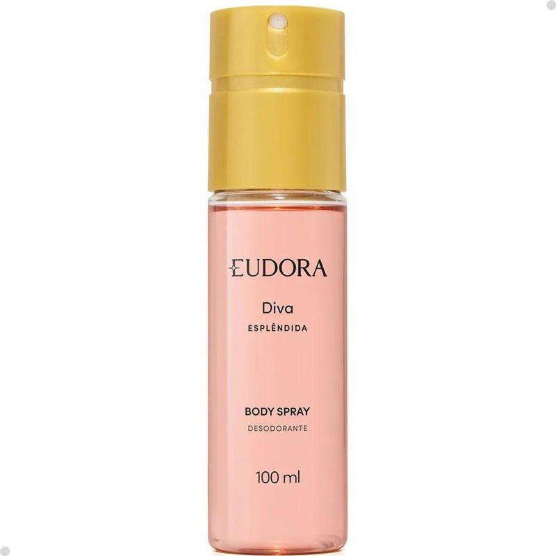body spray eudora diva esplêndida 100ml