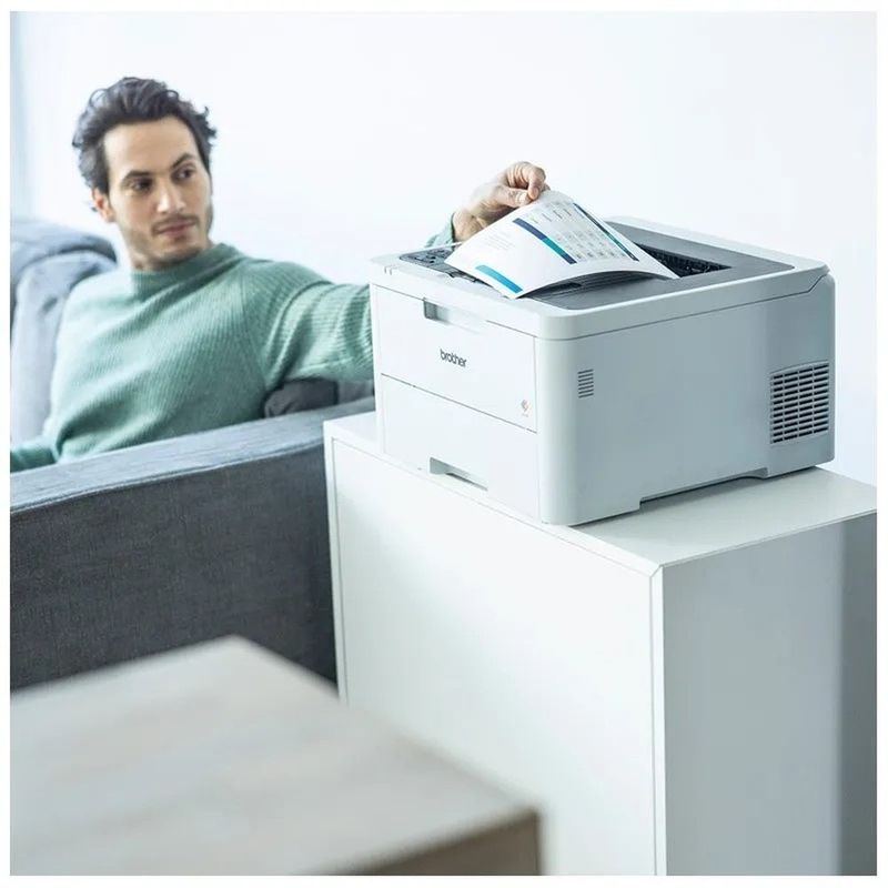impressora laser brother led em cores 26ppm wi-fi hl-l3240cdw (mp)