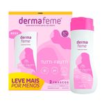 kit dermafeme cimed sabonete líquido íntimo teen 200ml