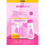 kit dermafeme cimed sabonete líquido íntimo teen 200ml