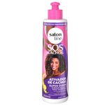 ativador de cachos salon line sos cachos super óleos 300ml