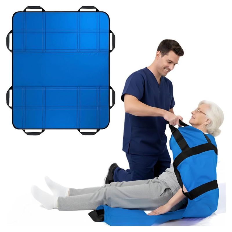 colchão de transferência nurturecare 03 camadas tamanho p azul a-bi