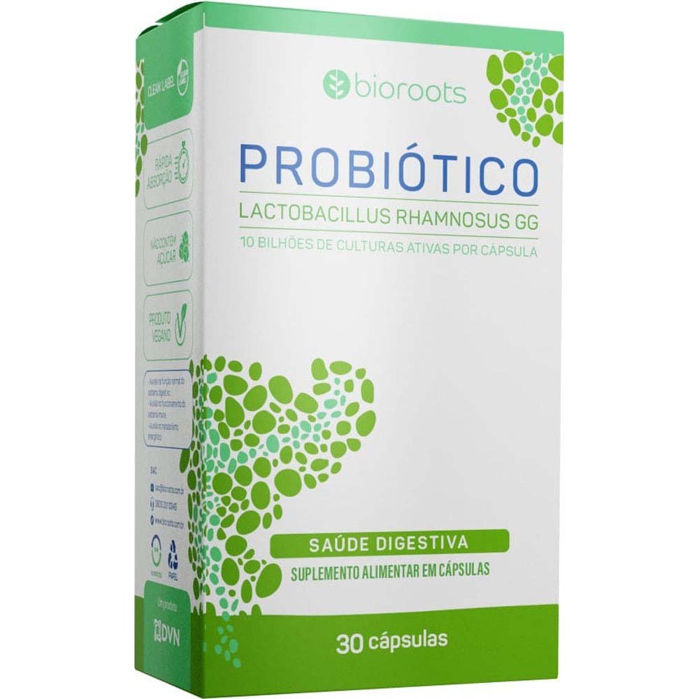 Probiótico Lactobacillus Rhamnosus GG 30 Cápsulas